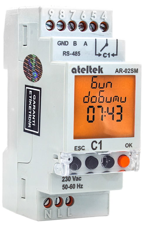 ateltek astronomik zaman saati